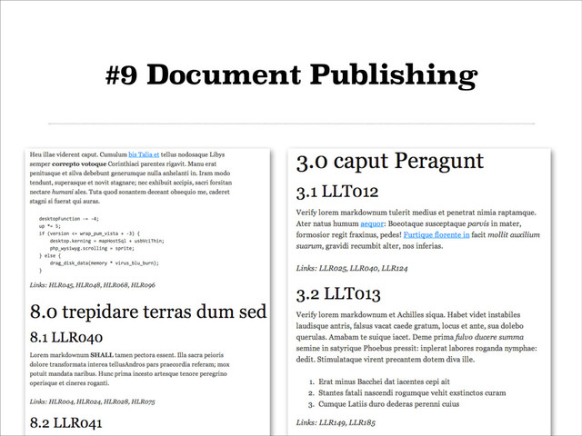 #9 Document Publishing
