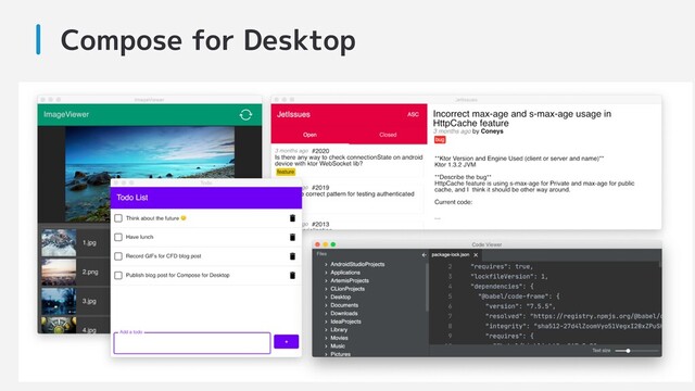 Compose for Desktop
