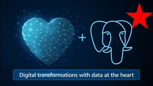 Digital transformations with data at the heart
+
