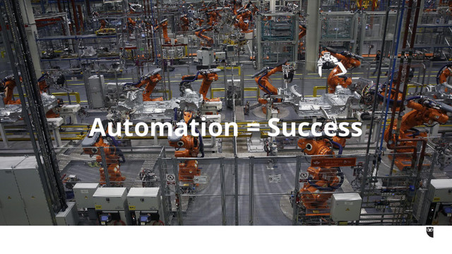 Automation = Success
