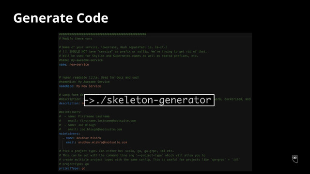 Generate Code
