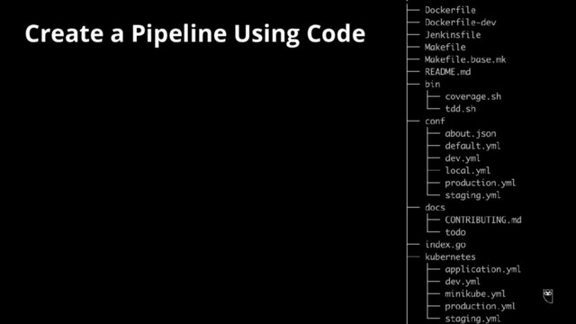 Create a Pipeline Using Code
