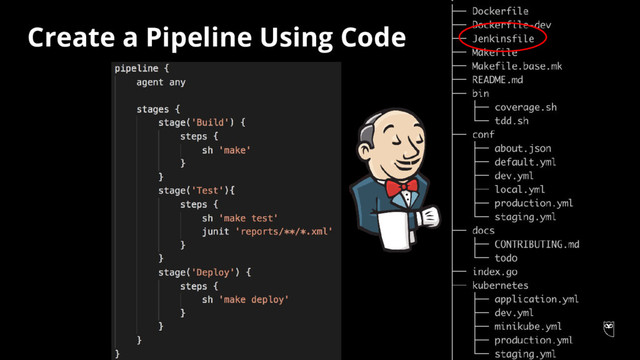 Create a Pipeline Using Code
