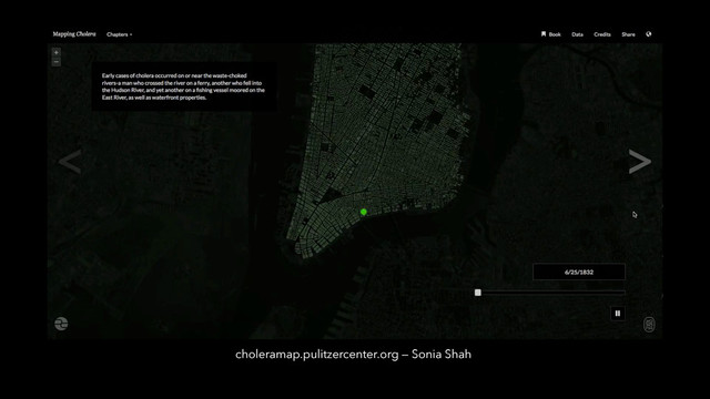 choleramap.pulitzercenter.org — Sonia Shah
