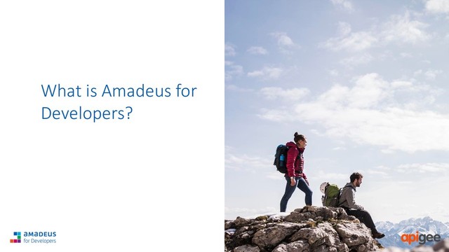 RESTRICTED
Confidential
What is Amadeus for
Developers?

