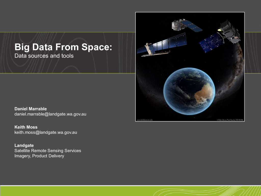 Big Data Week - Presentation 3 - Speaker Deck