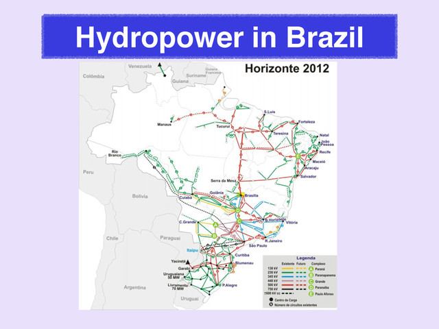 Hydropower in Brazil
