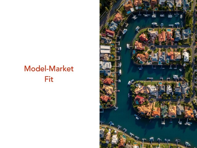 Model-Market
Fit
