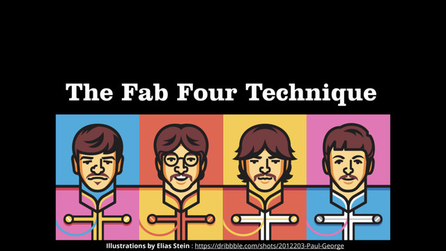 The Fab Four Technique
Illustrations by Elias Stein : https://dribbble.com/shots/2012203-Paul-George
