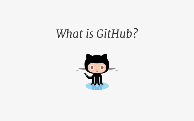 What is GitHub?
