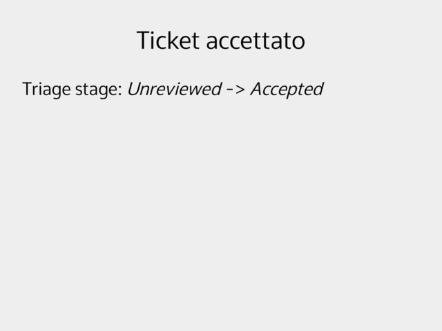 Ticket accettato
Triage stage: Unreviewed -> Accepted
