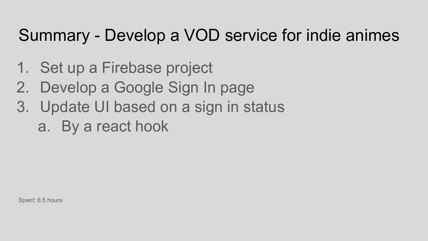 Google Sign in with Firebase in React 101 - Speaker Deck