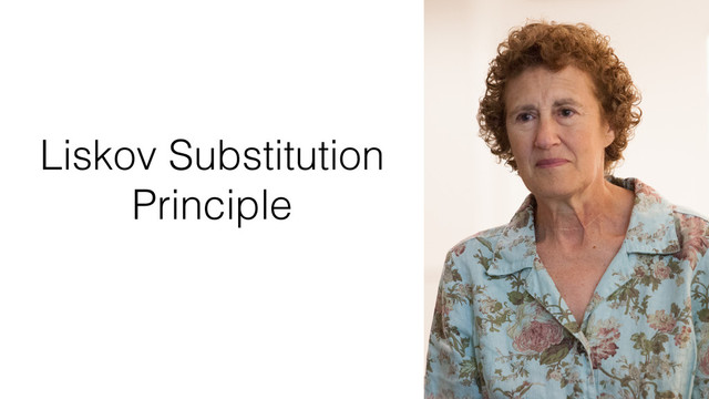 Liskov Substitution
Principle
