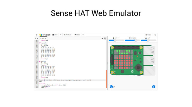 Sense HAT Web Emulator
