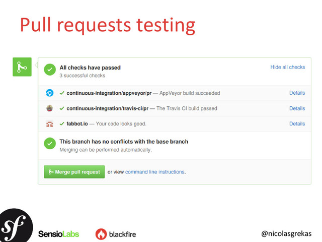 @nicolasgrekas
Pull requests testing
