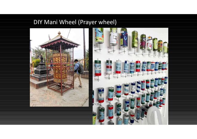 DIY Mani Wheel (Prayer wheel)
