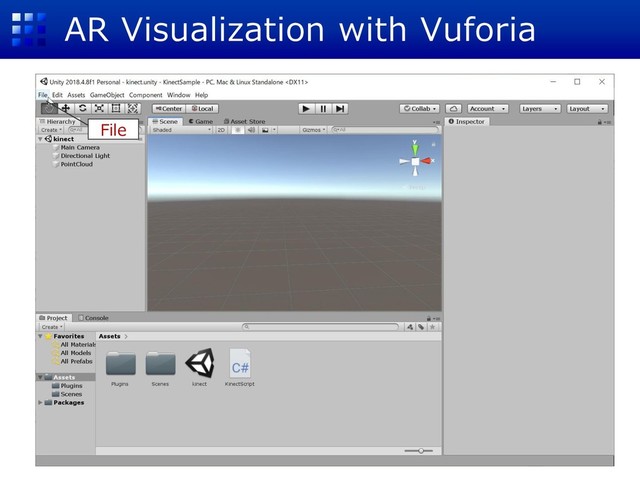 AR Visualization with Vuforia
File
