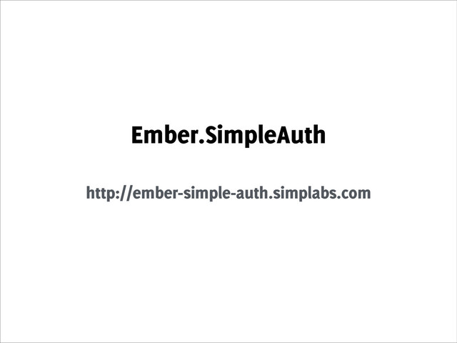 Ember.SimpleAuth
!
http://ember-simple-auth.simplabs.com
