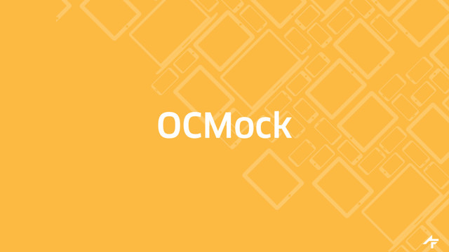 OCMock
