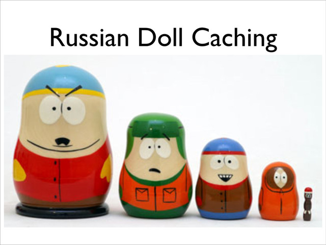 Russian Doll Caching

