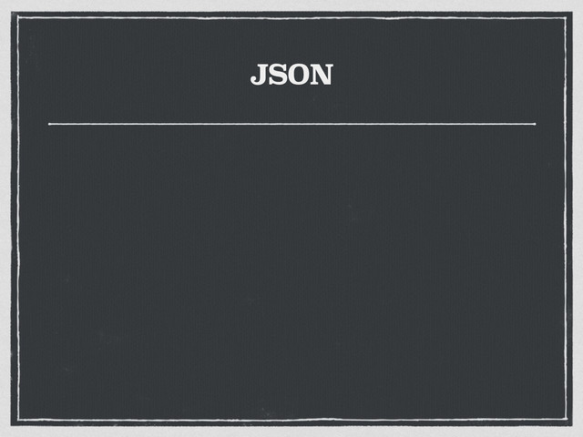 JSON
