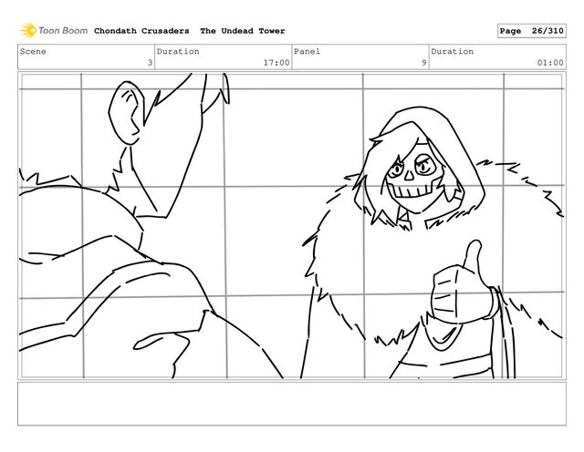 Scene
3
Duration
17:00
Panel
9
Duration
01:00
Chondath Crusaders The Undead Tower Page 26/310
