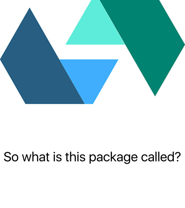 So what is this package called?
