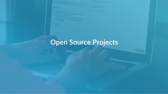 Open Source Projects
